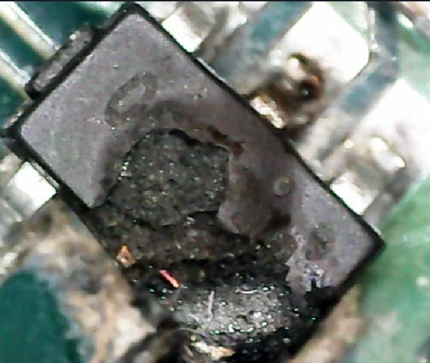 Integrado quemado